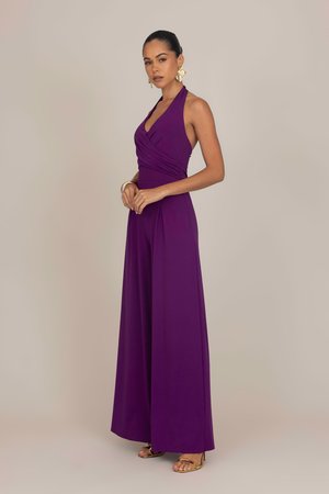 DOLLY WRAP - Combinaison - plum