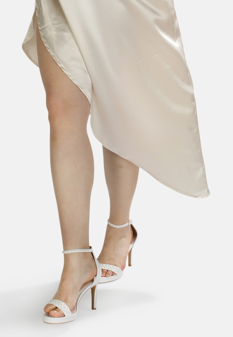 Damen Pumps | Buffalo LIANAPlateausandalettewhite/white denim - PU65964 Damen Pumps | Buffalo LIANAPlateausandalettewhite/white denim - PU65964