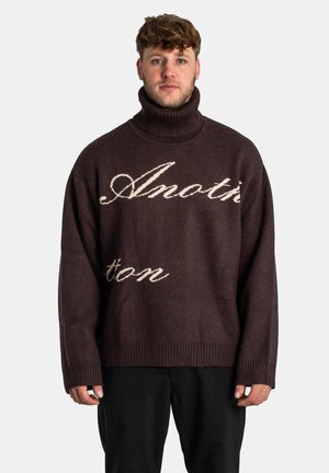 TURTLENECK - Jumper - brown
