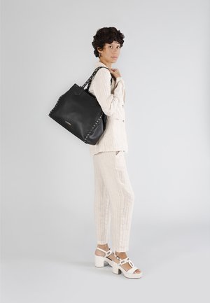 CAFèNOIR, Shopping bag - black