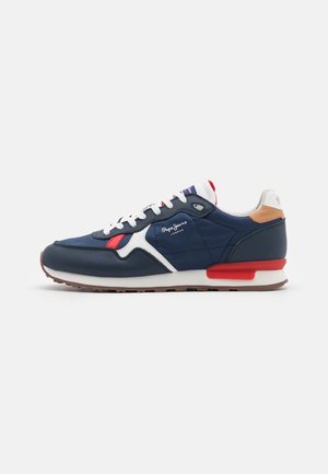 BRITT MAN FLAG - Sneakersy niskie - navy