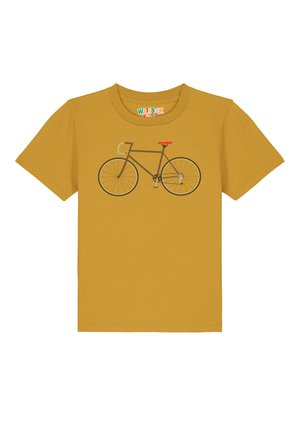 watapparel FAHRRAD - T-shirt print - ochre