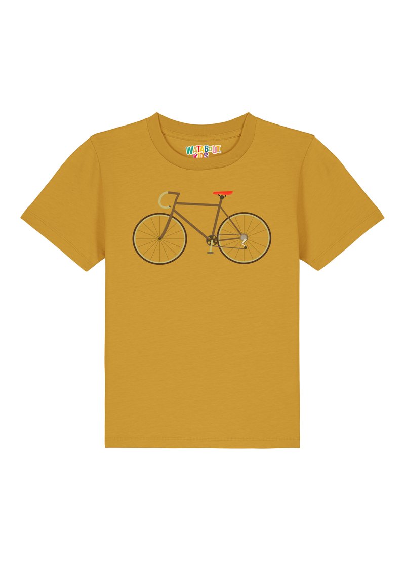 watapparel FAHRRAD - T-shirt imprimé - ochre