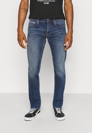 GROVER - Jeans a sigaretta - blue denim