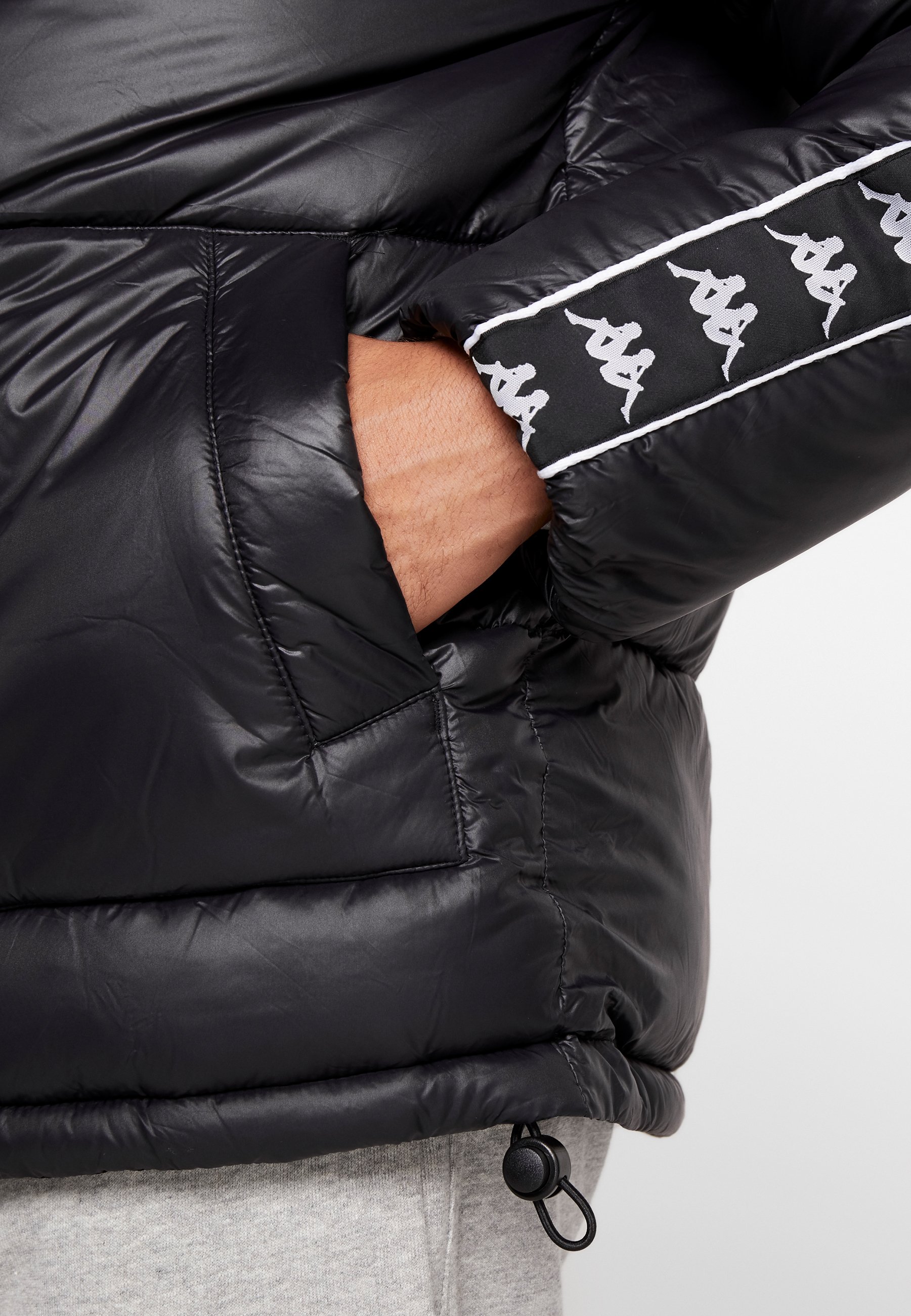 Kappa FRANCIS Vinterjacka caviar Zalando.se Kappa HOLA Vinterjacka caviar Zalando.se