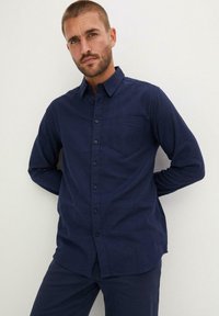 bonprix LANGARM - Camicia - blue