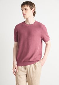 BOSS DALON - T-shirt basic - open red