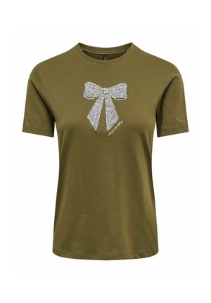 ONLY, T-SHIRT ONLKITA T-SHIRT - Print T-shirt - beech
