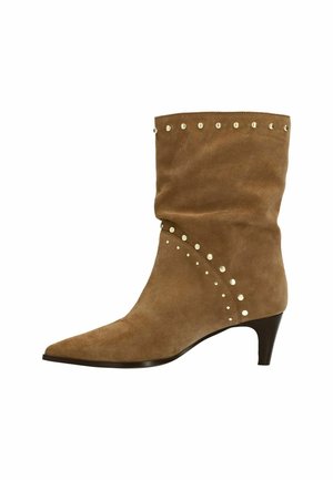 Cowboy-/Bikerlaarsjes - beige