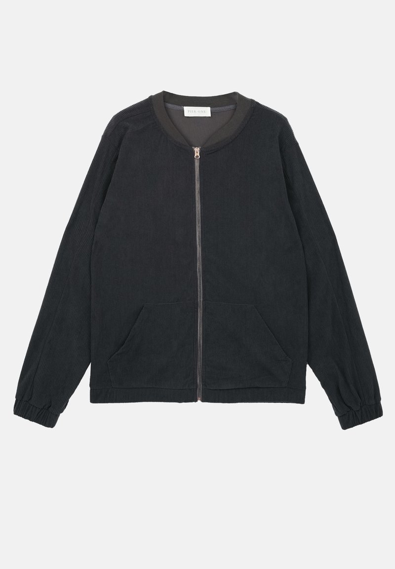 Pier One Bomberjacks donkergrijs