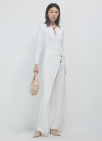 Calliope Pantaloni - bianco lana