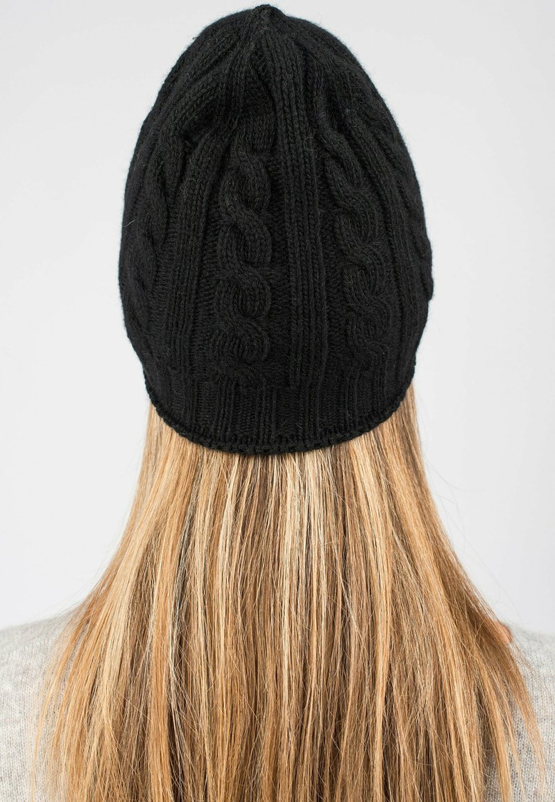 Dalle Piane Cashmere Čepice - black