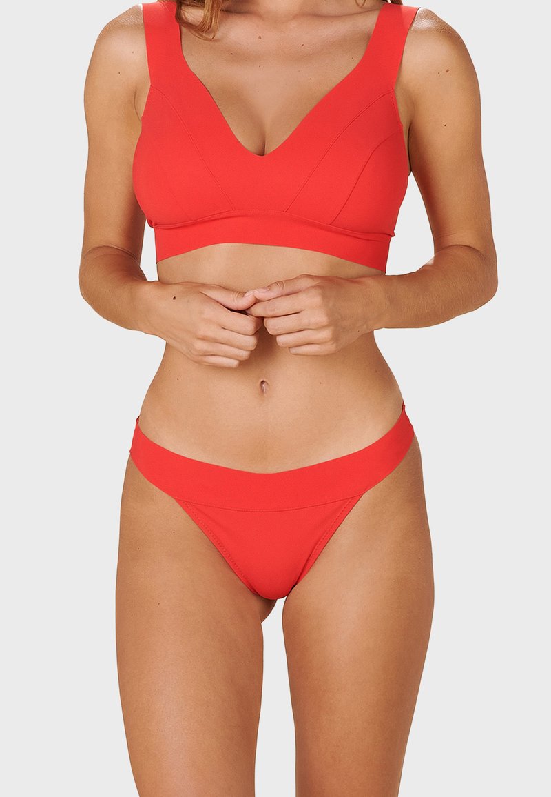 Pain de Sucre SACHA - Bas de bikini - deep red