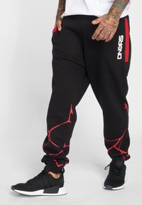 Dangerous DNGRS - Trainingsbroek - blk red Miniatuurafbeelding 1