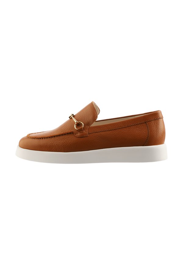 ALLEN - Slipper - cognac