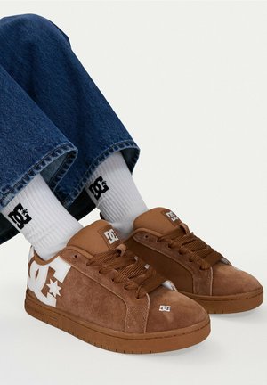 DC Shoes, DC SHOES SNEAKERS WOMEN'S BROWN 5907964286486 - Trainers - brown