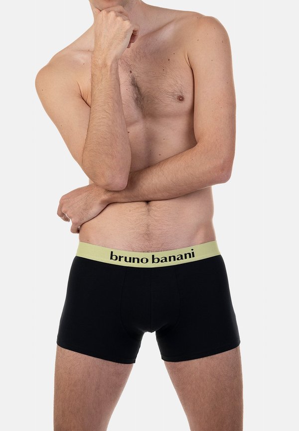 4ER PACK FLOWING RETRO - Boxerbriefs - gelb   schwarz