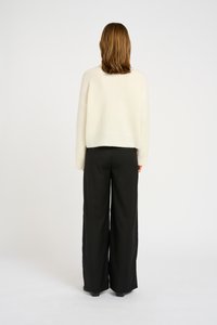 Gestuz ALPHA V NECK - Camisola - egret