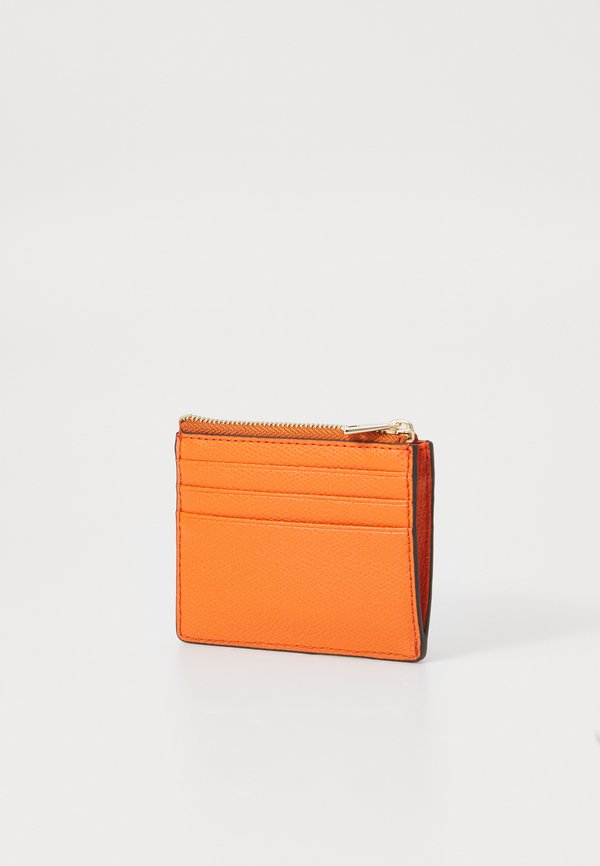 CAMELIA ZIPPED CARD CASE - Wallet - orange4