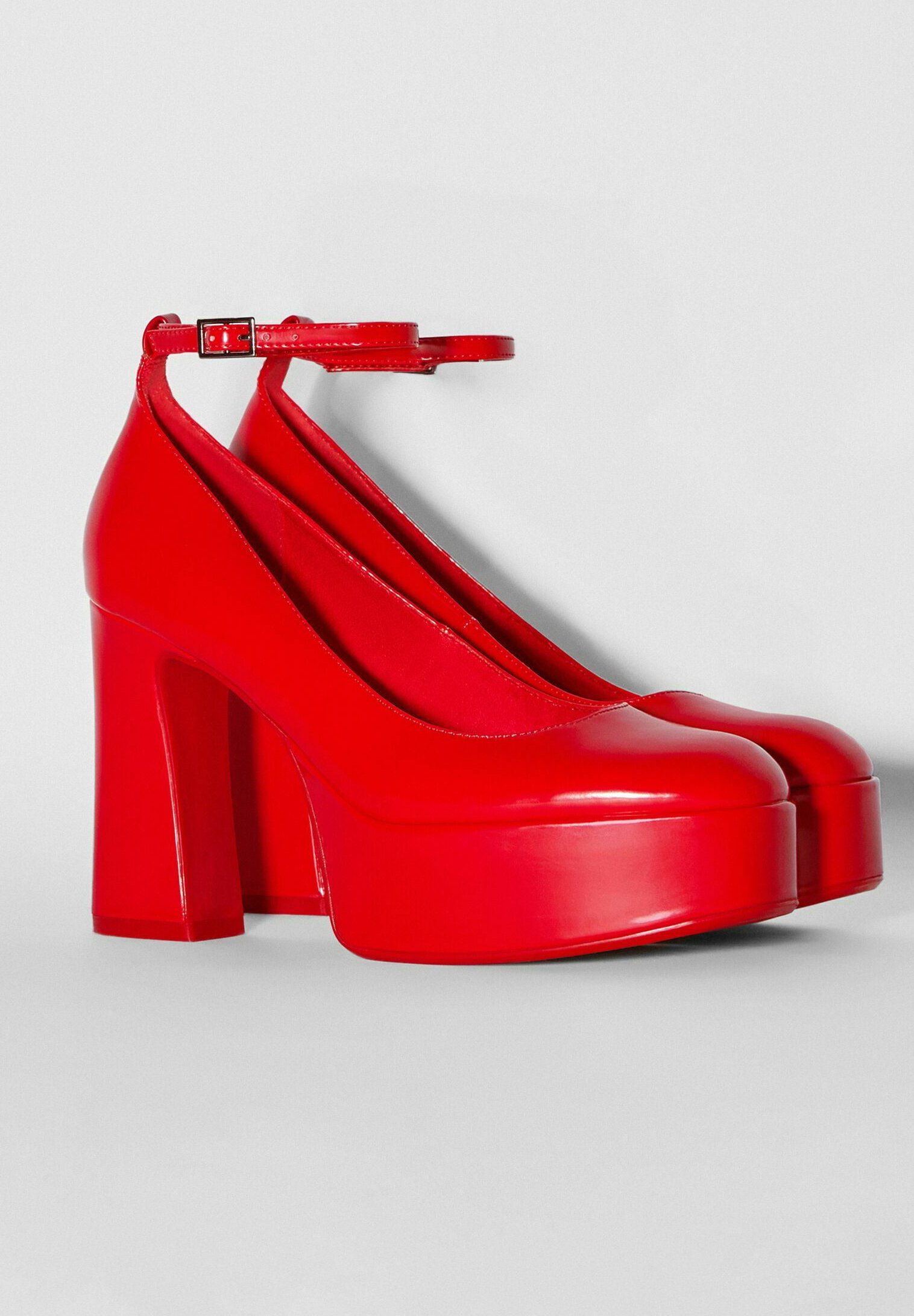 Bershka Hoge hakken - red/rood - Zalando.nl