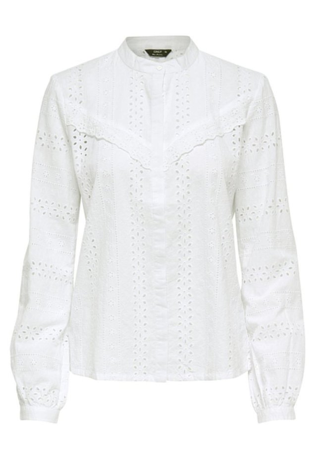 Overhemdblouse - cloud dancer