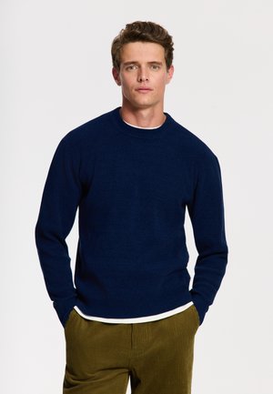 Strickpullover - blue dark navy