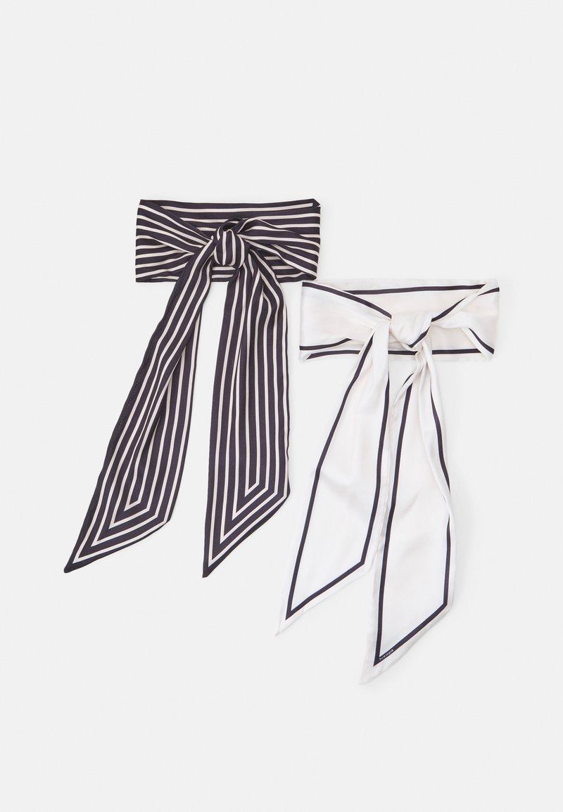 Vero Moda VMERIN SCARF 2 PACK - Skjerf - birch/black