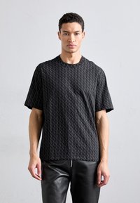 Armani Exchange - Print T-shirt - black Thumbnail Image 1