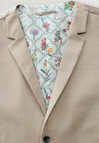 TEXTURED - REGULAR FIT - Gilet elegante - stone