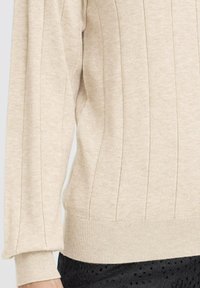 Fransa KATA - Strickpullover - feather gray melange