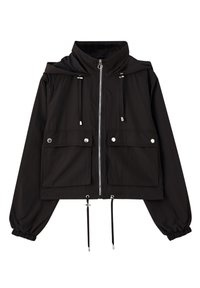PULL&BEAR Summer jacket - black