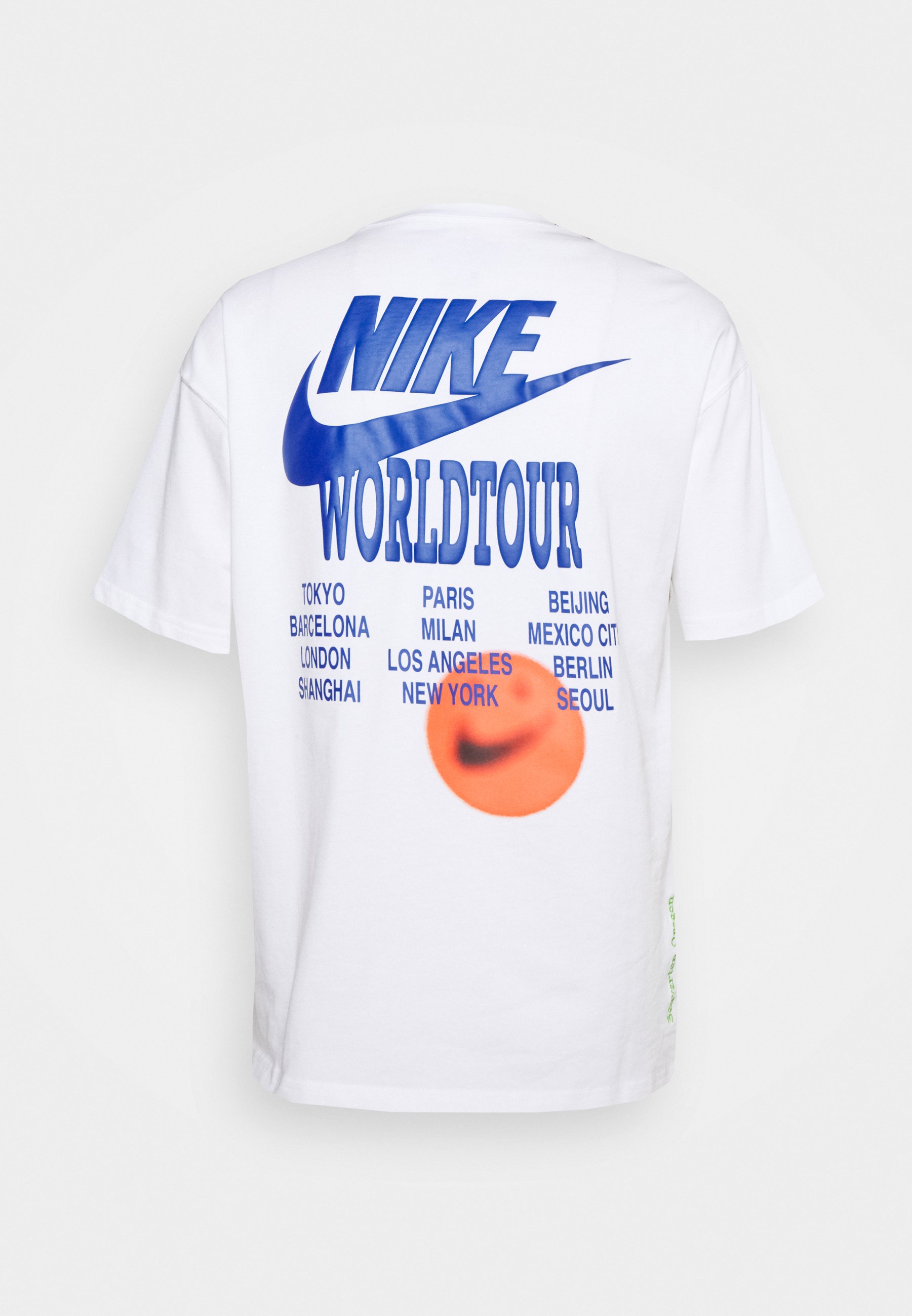 Nike Sportswear TEE WORLD TOUR - T-shirt print - white/wit - Zalando.be