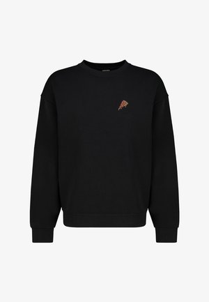 EMBROIDERY - Sweatshirt - black