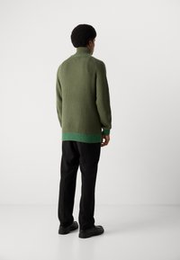 Scotch & Soda RAGLAN ZIP - Jumper - thyme