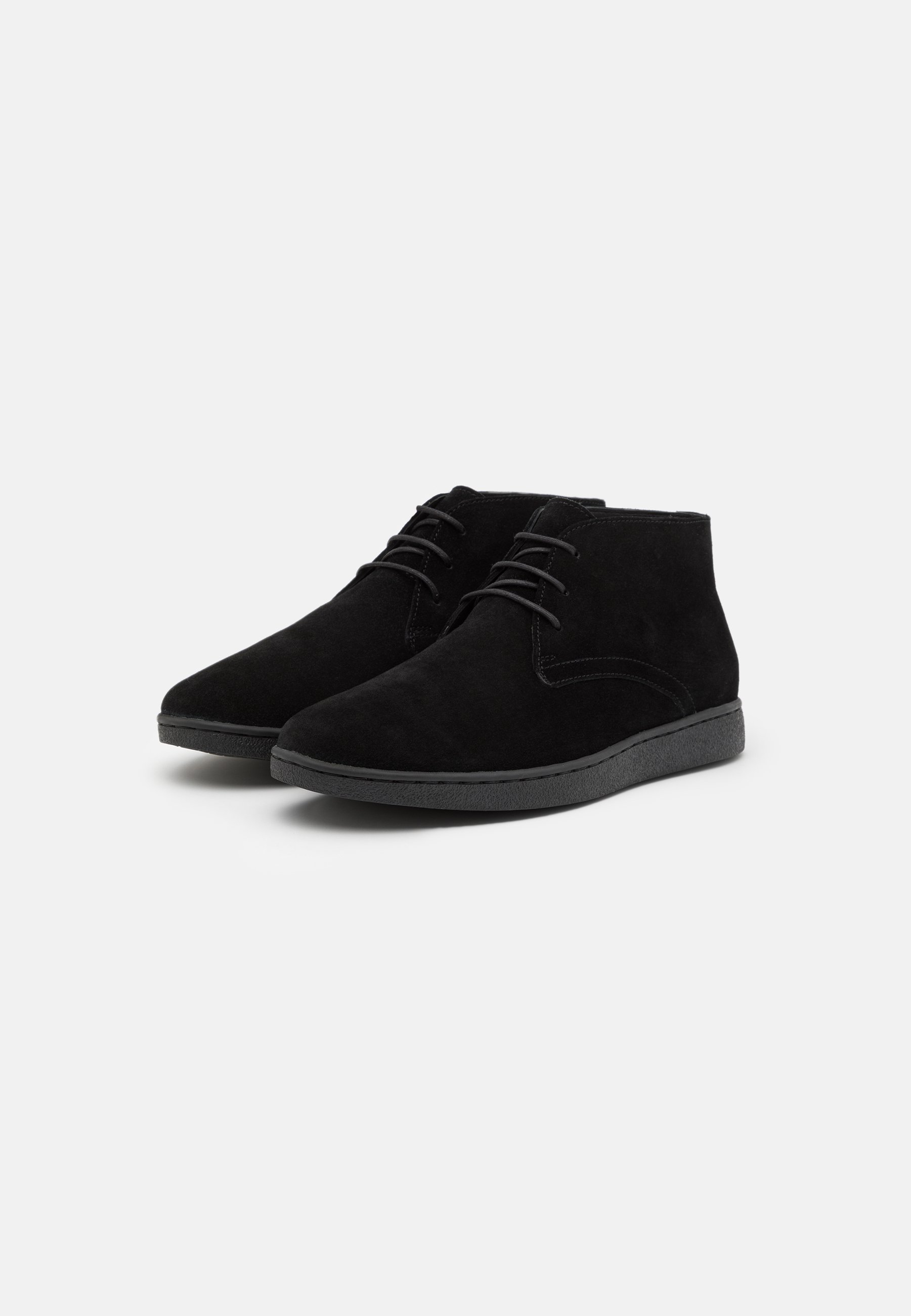 Zign LEATHER - Sportieve veterschoenen - black/zwart - Zalando.nl