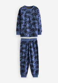 Next SET - REGULAR FIT 3 PACK - Nattplagg set - olive green blue purple dinosaur