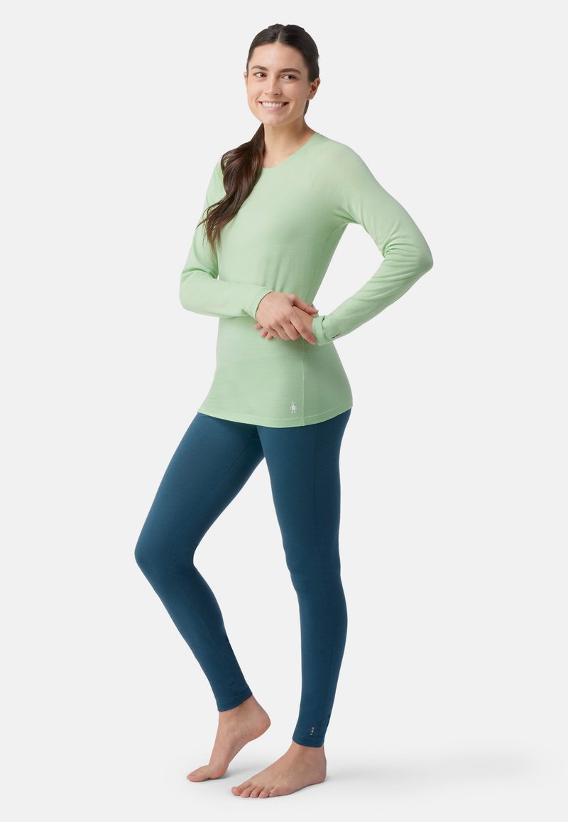 Smartwool W CL AS BL LSBXD - Langarmshirt - pistachio