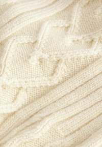 Next HEART PATCHWORK - Pullover - cream