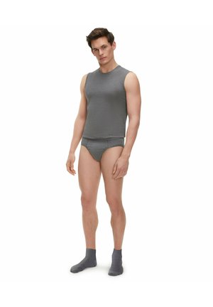 DAILY COMFORT 2-PACK SOFT - Slip - dark grey  heather