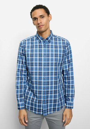 CASUAL, REGULAR FIT, FREIZEIT BUTTON-DOWN - Hemd - blau