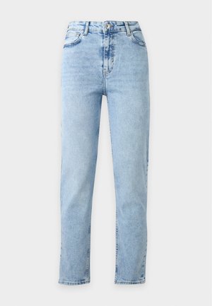 Pieces, tapered fit PCBELLA HW - Vaqueros pitillo - light blue denim