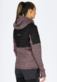 Swedemount LOFOTEN HYBRID - Outdoorjacka - dusty pink melange black