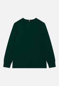Tommy Hilfiger MONOTYPE EMBROIDERED  - Camiseta de manga larga - ornamental green