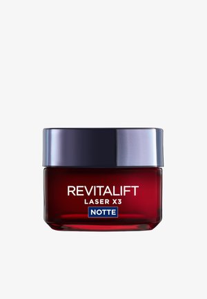 L'Oréal Paris CREMA VISO NOTTE REVITALIFT LASER X3, AZIONE ANTIRUGHE ANTI-ETÀ CON ACIDO IALURONICO - Trattamenti notte