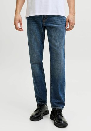 Jack & Jones REGULAR FIT JEANS JJICLARK JJEVAN YK 548 REGULAR FIT JEANS - Sirgete säärtega teksad - blue denim