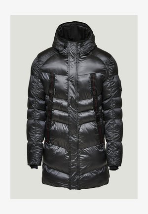 Alessandro Zavetti, ZAVETTI CANADA MALZINI LONGLINE PUFFER JACKET - Téli kabát - asphalt
