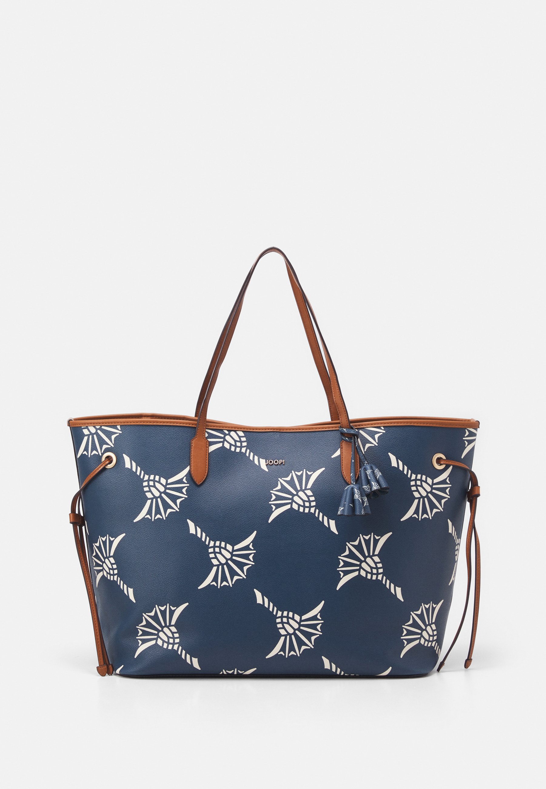 JOOP  CORTINA GRANDISSIMO LARA - Shopping Bag - petrol/dunkelgrau-meliert