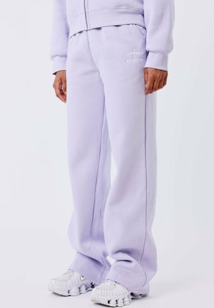BAS DE JOGGING DROIT SLOWLY - Pantaloni sportivi - purple heather