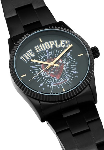 The Kooples HEART - DAGGER - Ručni sat - black and gold coloured