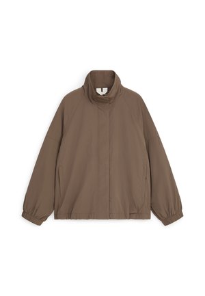 ARKET, ARKET PADDED WINDBREAKER JACKET - Veste légère - taupe